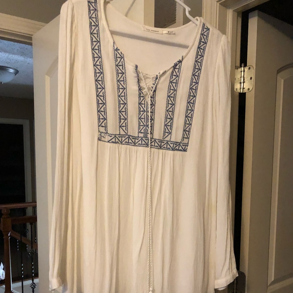 Blu Pepper Dress from Apricot Lane size M
